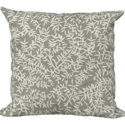 Fabrique de Styles Textiles Outdoor|Jardin>Coussin extérieur en coton 40x40cm - Cueillette Vert
