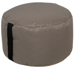 Fabrique de Styles Bains De Soleil, Chiliennes|Jardin>Coussin extérieur yoyo en tissu 48x48cm - Suntiss Taupe