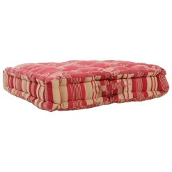 Fabrique de Styles Coussins Et Housses>Coussin matelas margot en coton Rouge