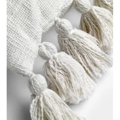 Fabrique de Styles Coussins Et Housses>Coussin ruby snow white 45x45cm Ivoire