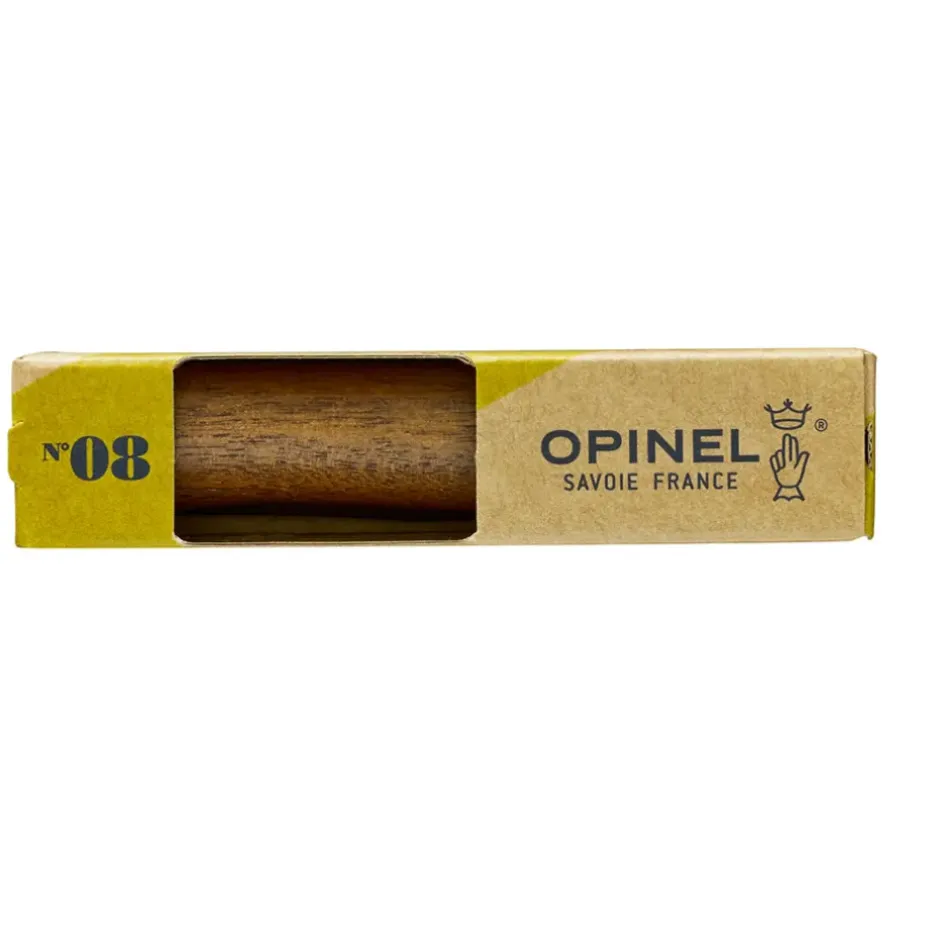 Fabrique de Styles Couverts>Couteau boite n°08 inox noyer - opinel Naturel