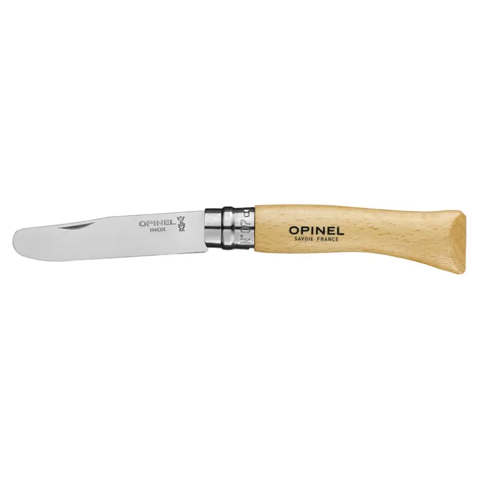 Fabrique de Styles Accessoires Repas>Couteau Mon premier Opinel en hêtre Naturel