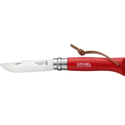 Fabrique de Styles Couverts>Couteau n°8 vri baroudeur - opinel Rouge