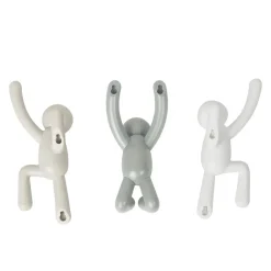 Fabrique de Styles Patères>Crochet mural bonhomme multicolor buddy Multicolore