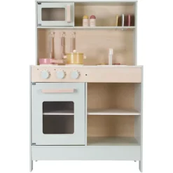 Fabrique de Styles Jouets>Cuisine pour enfant en bois Vert d'eau