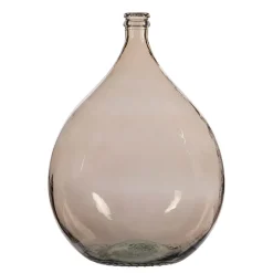 Fabrique de Styles Vases Et Soliflores>Dame jeanne en verre recyclé sablé - Simplicity Sable