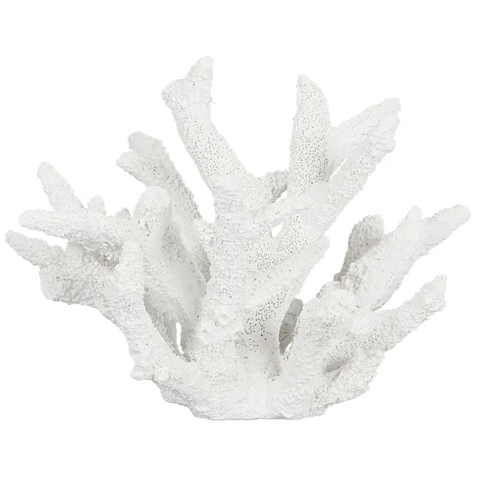 Fabrique de Styles Petits Objets Déco>Déco corail en relief - bordemer Blanc