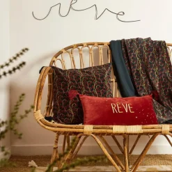 Fabrique de Styles Déco À Suspendre Et Adhésive>Déco murale "reve" en fer - Tournille Doré