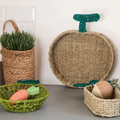 Fabrique de Styles Déco>Déco radis en corde brun et beige - P'tit légume Brun, Beige