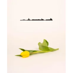 Fabrique de Styles Déco À Suspendre Et Adhésive>Décoration murale ligne amsterdam 50cm Noir