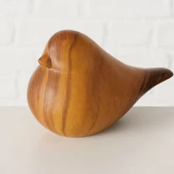 Fabrique de Styles Petits Objets Déco>Décoration oiseau en foncé - Wilhelmy Bois