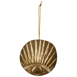 Fabrique de Styles Déco À Suspendre Et Adhésive>Deco murale demi-œil en laiton - Tropic Étoile Doré