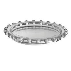 Fabrique de Styles Accessoires Vin Et Cocktails>Dessous de bouteille perloa en verre Transparent