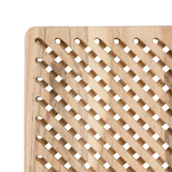 Fabrique de Styles Accessoires De Table>Dessous de plat carré bois natutel - dalbert Naturel