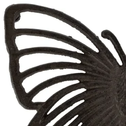 Fabrique de Styles Accessoires De Table>Dessous de plat en fonte 19.5x16cm - Papillon Brun