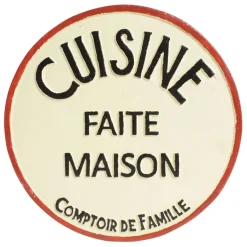 Fabrique de Styles Accessoires De Table>Dessous de plat en fonte - cuisine Jaune