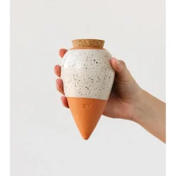 Fabrique de Styles Accessoires>Diffuseur d'eau en argile graine 25cl - Olla Blanc