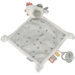 Fabrique de Styles Doudous Et Peluches>Doudou poule - Little Farm Multicolore