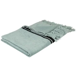 Fabrique de Styles Draps De Plage Et Foutas>Drap de plage en coton uni 90x180cm - Tuitti Jade