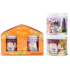 Fabrique de Styles Cafés, Thés Et Infusions>Duo tisane bio Provence 30g et thés aquitaine 50g