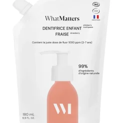 Fabrique de Styles Soins Du Visage>Eco-recharge dentifrice enfant 180ml Blanc