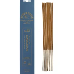 Fabrique de Styles Encens>Encens santal - Herb & Earth Bleu