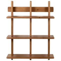 Fabrique de Styles Étagères Murales>Etagère murale 3 niveaux en sapin H78cm - Tradition Naturel