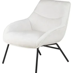 Fabrique de Styles Fauteuils>Fauteuil en velours côtelé - martin Beige