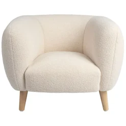 Fabrique de Styles P'tits Meubles>Fauteuil enfant écru - Songes Naturel, Ecru