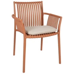 Fabrique de Styles Chaises, Fauteuils|Jardin>Fauteuil extérieur - Lumi Terracotta
