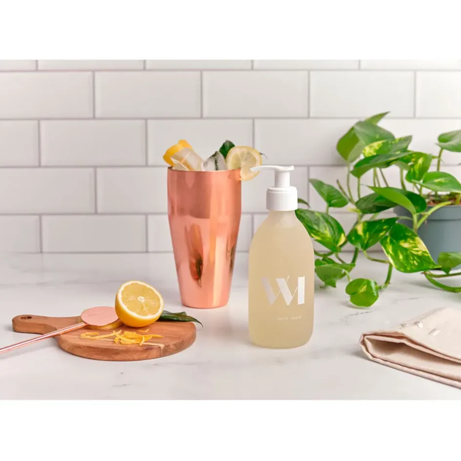 Fabrique de Styles Savon Liquide>Flacon gel douche fruité 290ml Blanc