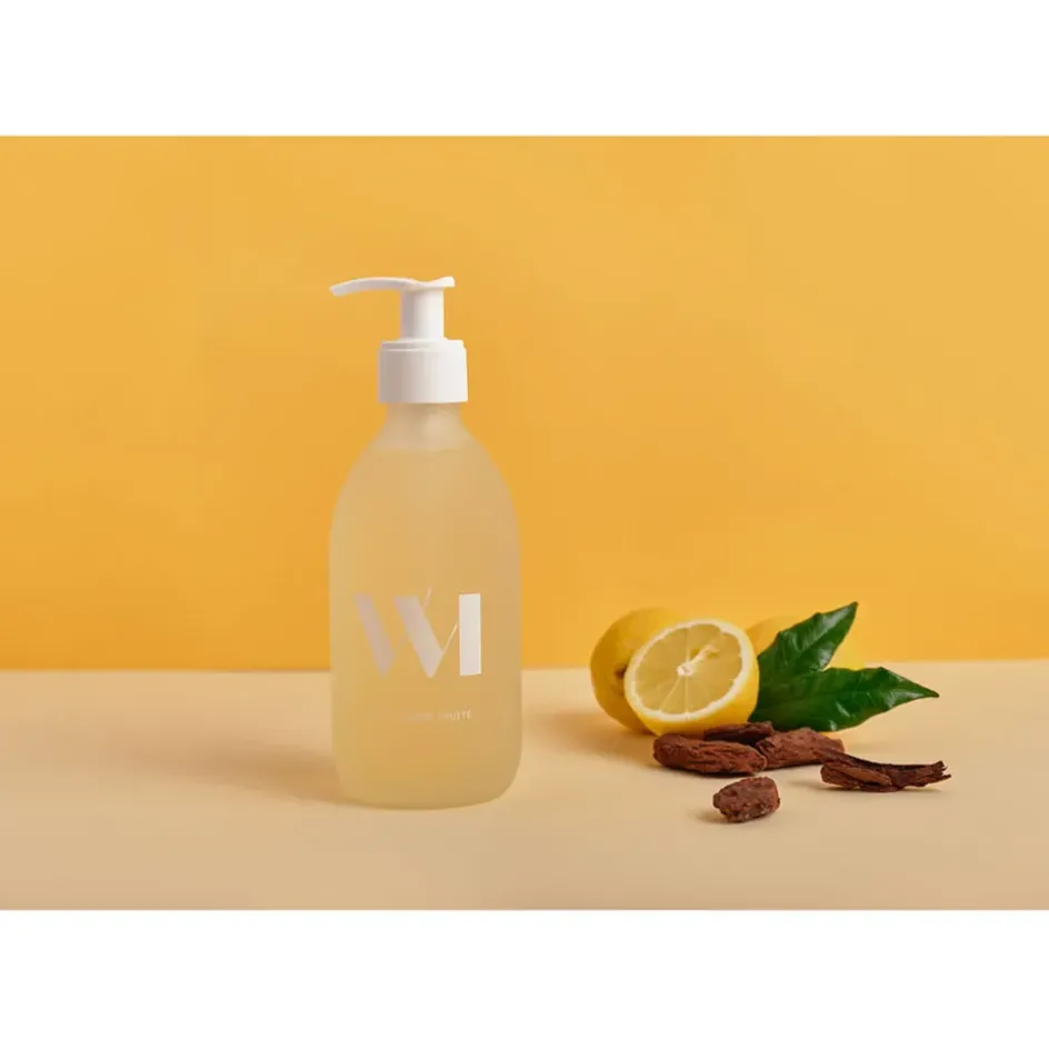 Fabrique de Styles Savon Liquide>Flacon gel douche fruité 290ml Blanc