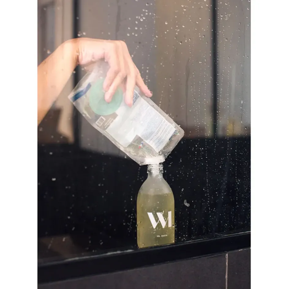 Fabrique de Styles Savon Liquide>Flacon gel douche 290ml Blanc