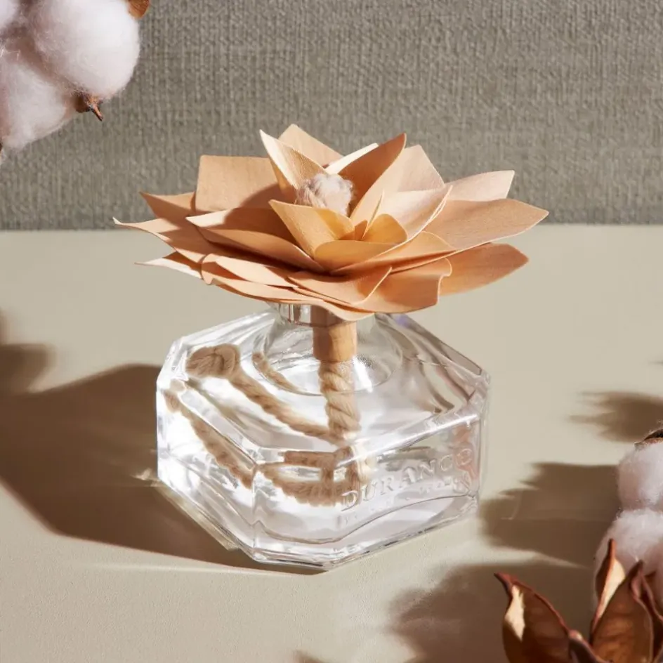 Fabrique de Styles Sachets Et Décors Parfumés>Fleur parfumée en bois camélia 100ml Naturel