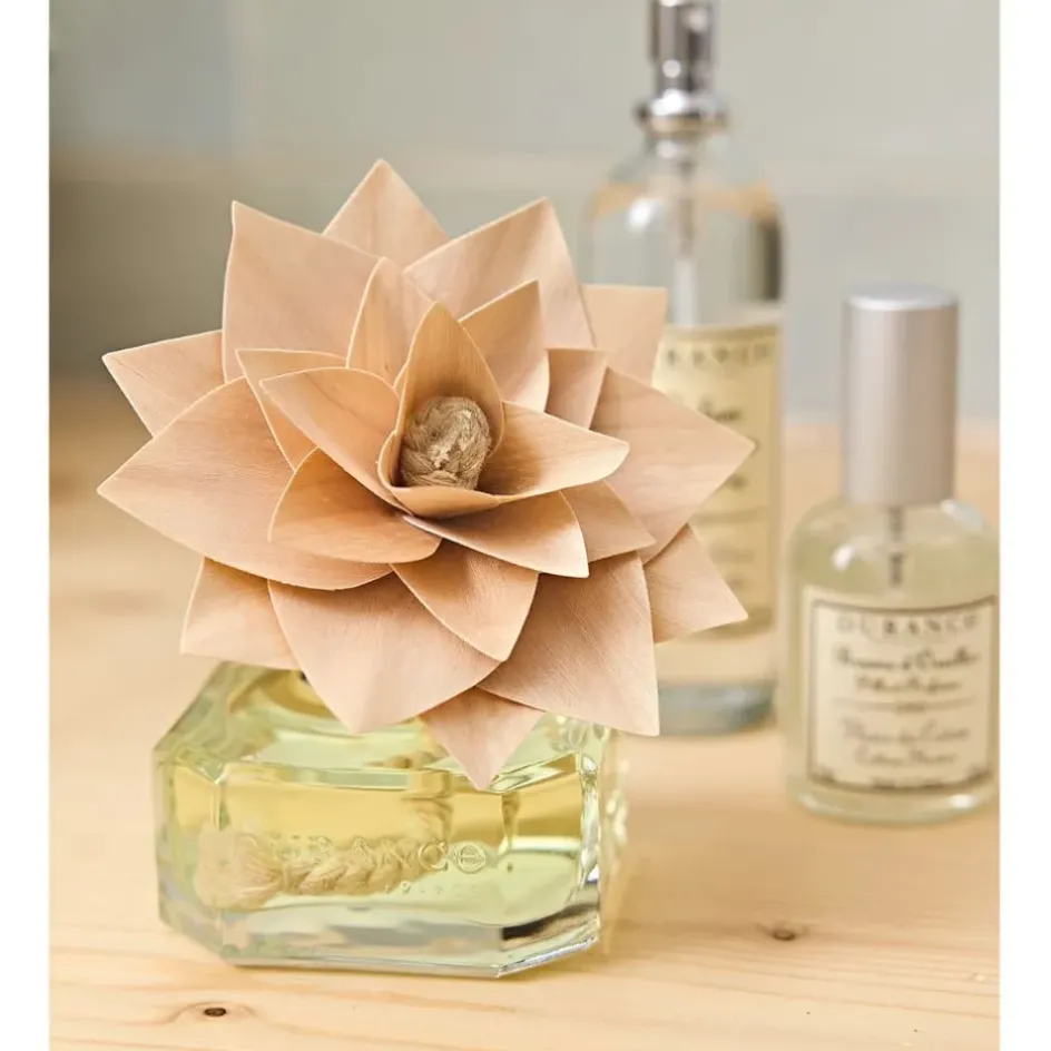 Fabrique de Styles Sachets Et Décors Parfumés>Fleur parfumée en bois camélia 100ml Naturel