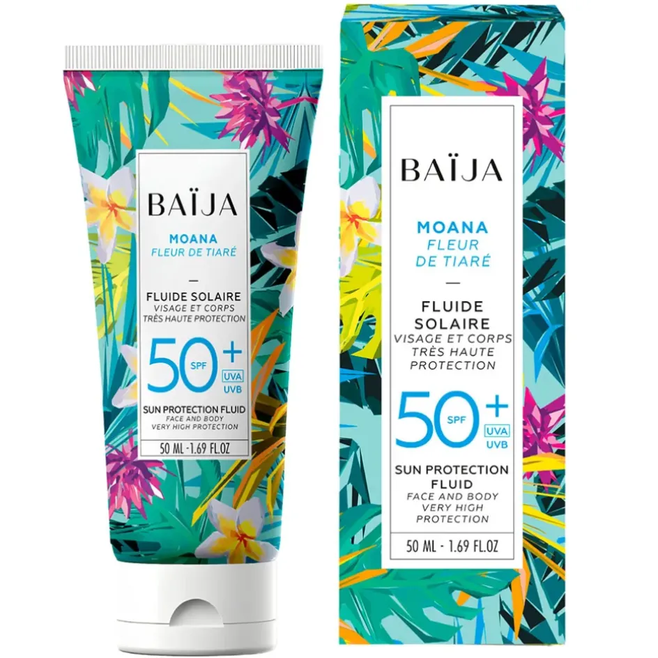 Fabrique de Styles Soins Du Corps>Fluide solaire SPF50+ 50ml - Moana Multicolore
