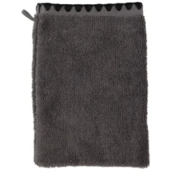 Fabrique de Styles Gants>Gant de toilette en coton granit 15x21cm - Issey Gris