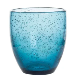Fabrique de Styles Verres À Eau Et Gobelets>Gobelet 35cl artisan bullé Bleu