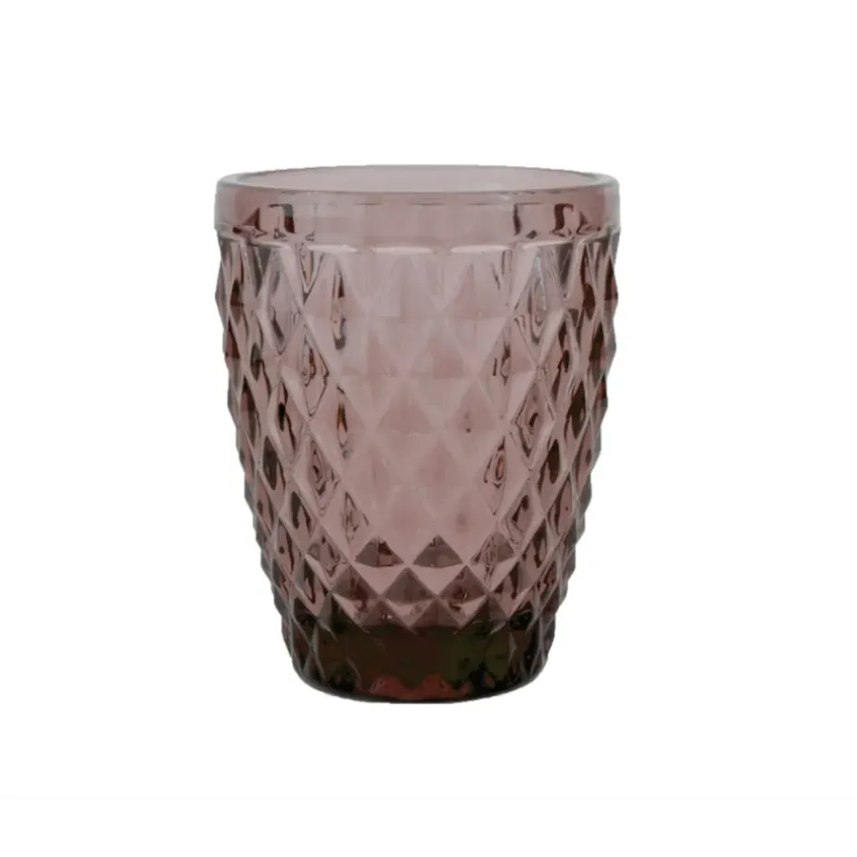 Fabrique de Styles Verres À Eau Et Gobelets>Gobelet 22cl poudre - Diamond Prune