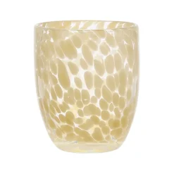 Fabrique de Styles Verres À Eau Et Gobelets>Gobelet en verre écru 28cl - Preline Ecru