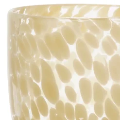 Fabrique de Styles Verres À Eau Et Gobelets>Gobelet en verre écru 28cl - Preline Ecru