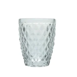 Fabrique de Styles Verres À Eau Et Gobelets>Gobelet en verre transparent 22cl - Diamond