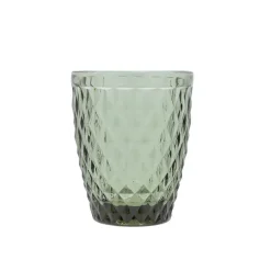 Fabrique de Styles Verres À Eau Et Gobelets>Gobelet en verre 22cl - Diamond Vert