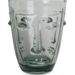 Fabrique de Styles Verres À Eau Et Gobelets>Gobelet visage d8x10cm Gris