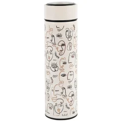 Fabrique de Styles Gourdes>Gourde isotherme avec filtre 45cl -terre brulée Beige