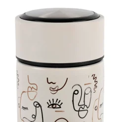 Fabrique de Styles Gourdes>Gourde isotherme avec filtre 45cl -terre brulée Beige