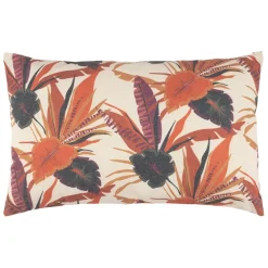 Fabrique de Styles Coussins Et Housses>Housse coussin en tissu et coton 50x30cm - Palmera Multicolore