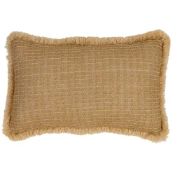 Fabrique de Styles Textiles Outdoor|Jardin>Housse de coussin d'extérieur en tissu 50x30cm - Garden Naturel