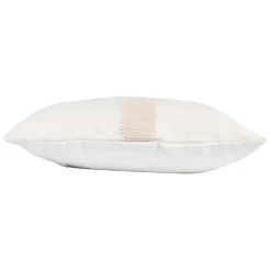 Fabrique de Styles Coussins Et Housses>Housse de coussin en coton 45x45cm - Horizon Blanc