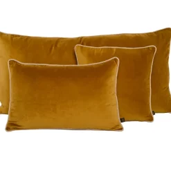 Fabrique de Styles Coussins Et Housses>Housse de coussin en coton 80x80cm - Delhi Gold